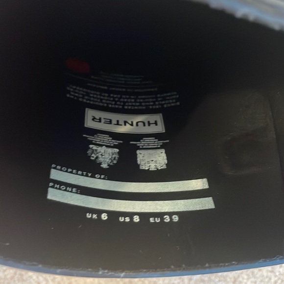 HUNTER Women’s Rain Boots & Sock inserts - Picture 7 of 14